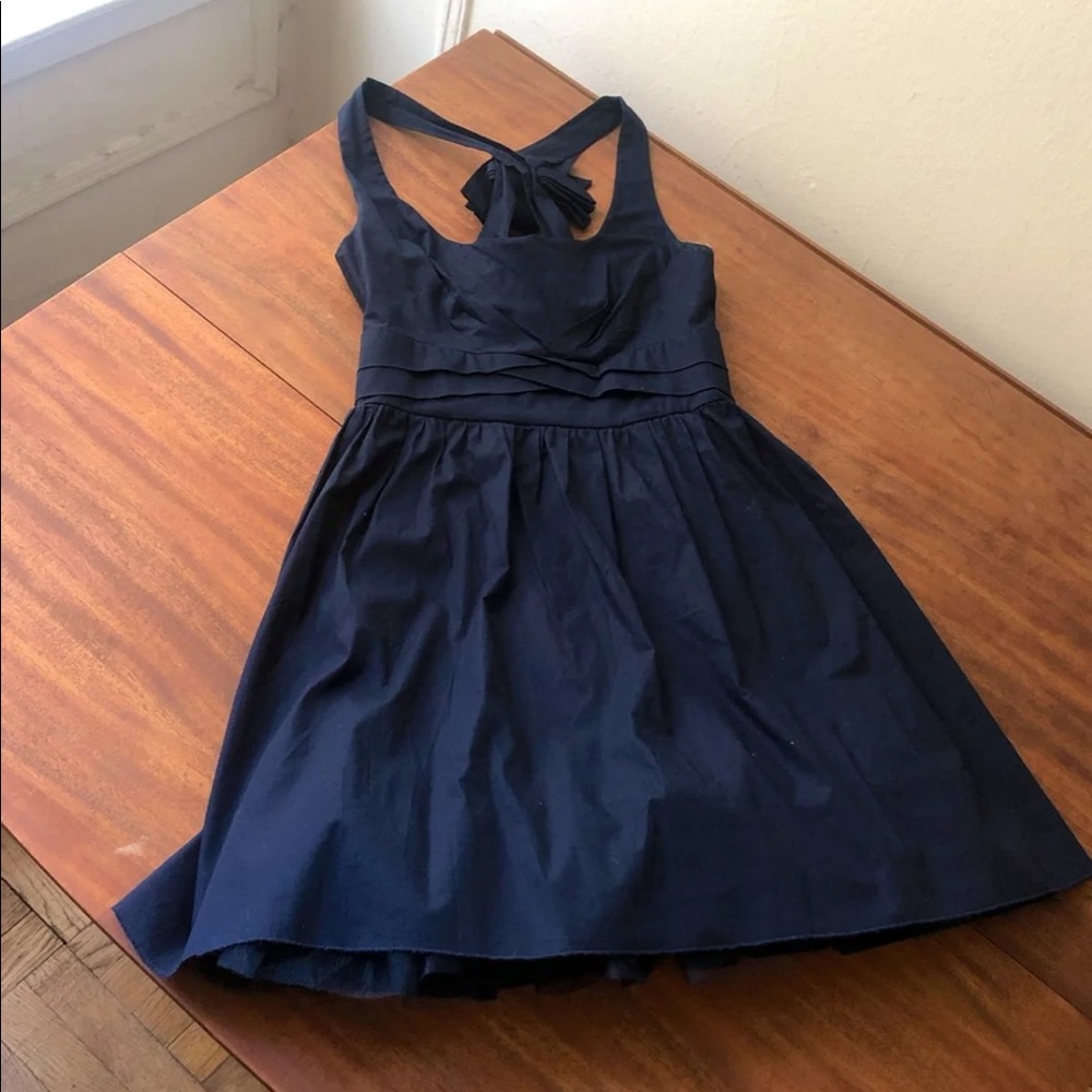 Juniors Navy Dress